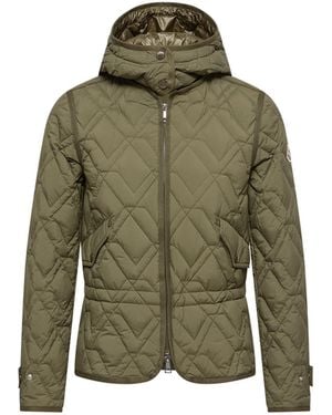 Moncler Moncler Lilas ショートダウンジャケット, レディース, グリーン, サイズ