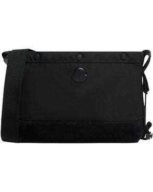 Moncler New Tech Water-Repellent Crossbody Bag - Black