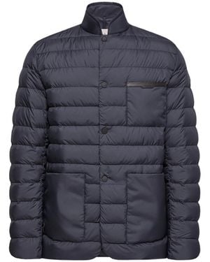 Moncler Moncler Kenai Mid-Length Down Jacket - Blue