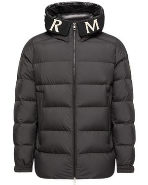 Moncler Moncler Orvelle Hooded Mid-Length Down Jacket - Black
