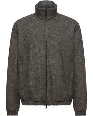 Moncler Moncler Limberl Flannel Short Down Jacket - Grey