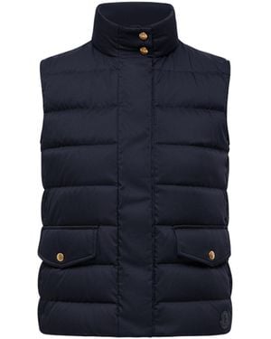 Moncler Besset Down Gilet - Blue