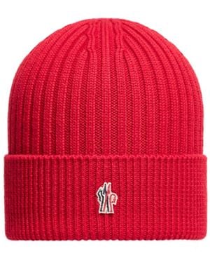 Moncler Moncler Wool Beanie - Red