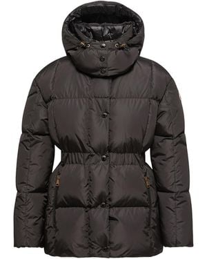 Moncler Moncler Agneux Hooded Short Down Jacket - Black