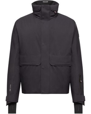 Moncler Moncler Irrenberg Hooded Insulated Ski Jacket - Blue