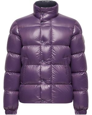 Moncler Moncler Brendola Laqué Short Down Jacket - Purple