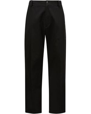 MONCLER X FRGMT Cotton Gabardine Trousers - Black
