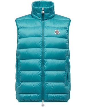 Moncler Rocoqueダウンベスト - ブルー