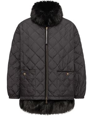 Moncler Moncler Chaleureux 3-In-1 Short Down Jacket - Black