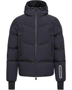 Moncler Moncler Angren Hooded Insulated Ski Jacket - Blue
