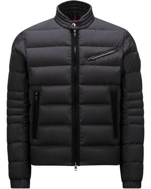 Moncler Souilletショートダウンジャケット - ブラック