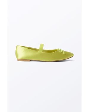 Monki Ballerina Shoes - Yellow