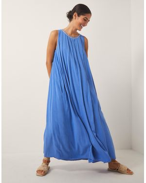 Monsoon Luna Embellished Maxi Dress - Blue