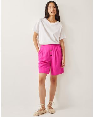 Monsoon Lucy Longline Shorts - Pink