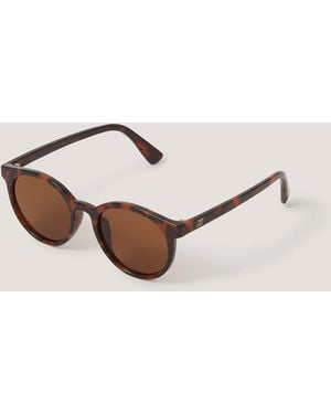 Monsoon Tort Preppy Sunglasses - Natural