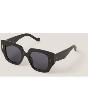 Monsoon Chunky Square Sunglasses - Black