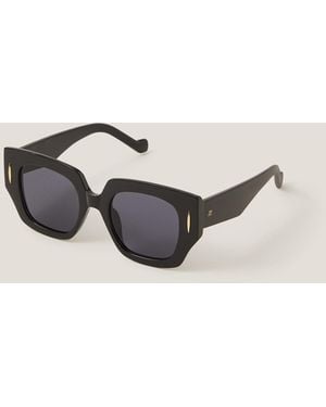 Monsoon Chunky Square Sunglasses Black