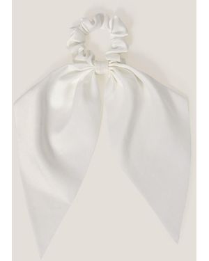 Monsoon Bridesmaid Long Tie Scrunchie - Natural