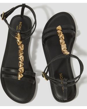 Monsoon Simi T-bar Strappy Sandals Black