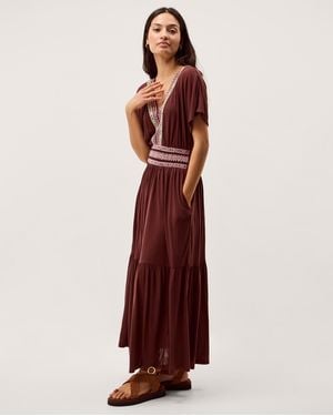 Monsoon Jacqueline Tiered Midi Dress