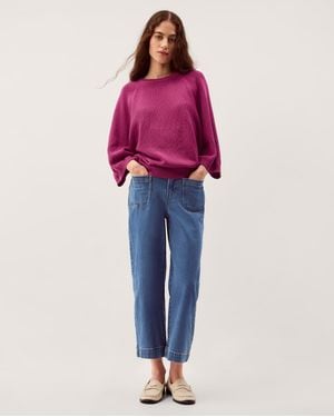 Monsoon Codie 3/4 Sleeve Jumper - Pink