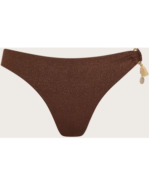 Monsoon Eden Bikini Bottoms Bronze - Brown