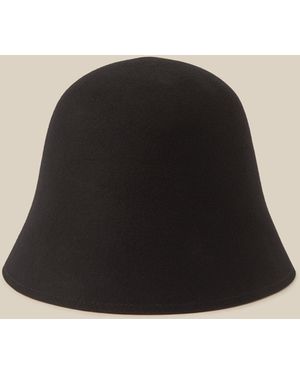 Monsoon Fae Wool Bucket Hat - Black