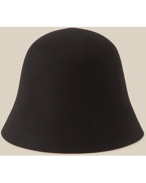 Monsoon Fae Wool Bucket Hat - Black