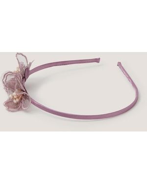 Monsoon Embellished Flower Headband - Natural