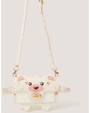 Monsoon Cherry Bear Bag - Natural