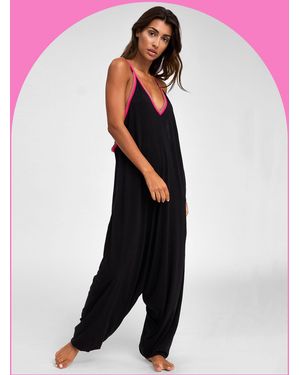 Monsoon Pitusa Pima Inca Print Jumpsuit - Pink