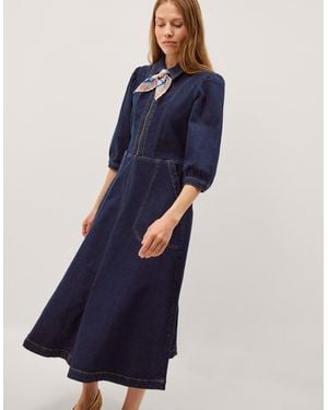 monsoon lulu denim dress Lulu Denim Dress Blue | Day Dresses