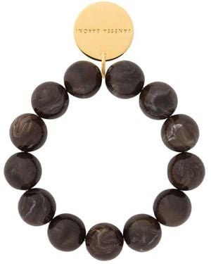 Monsoon East Marble Beaded Bracelet - Black