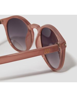 Monsoon Round Sunglasses - Brown