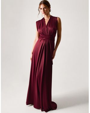 Monsoon Thea Multiway Bridesmaid Dress - Red