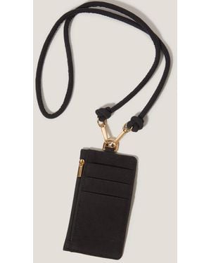 Monsoon Card Holder Lanyard Black