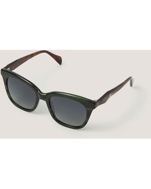 Monsoon Acetate Tort Wayfarer Sunglasses - Natural