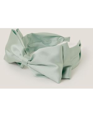 Monsoon Bridesmaid Bow Headband - Green