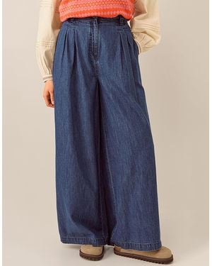 Monsoon East Reyna Denim Trouser Blue