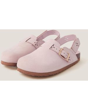 Monsoon Cutwork Mules Pink