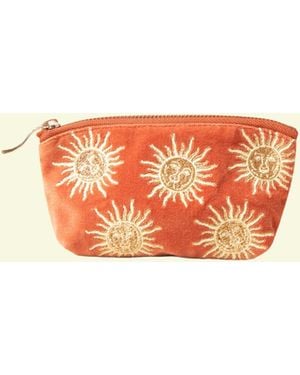 Monsoon Elizabeth Scarlett Sun Goddess Coin Purse - Red