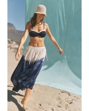 Monsoon Sabrina Two Tone Bikini Top Blue