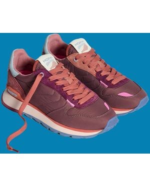 Monsoon Hoff Track & Field Trainers Red - Blue