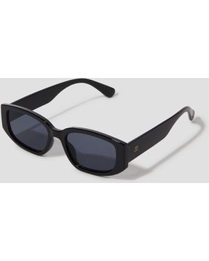Monsoon Rectangle Sunglasses - Metallic