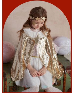 Monsoon Meri Meri Sparkle Cape And Wand - Brown