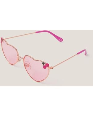 Monsoon Cherry Heart Sunglasses - Pink