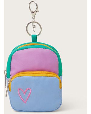 Monsoon Colour Block Mini Backpack - Blue