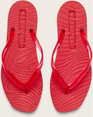 Monsoon East Tapered Platform Sandal Red