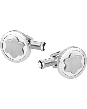 Montblanc Gemelli Star con Inserti - Metallizzato