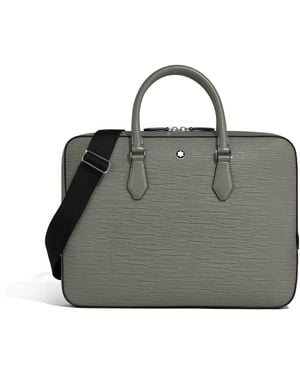 Montblanc 4810 schmale Dokumententasche - Grau